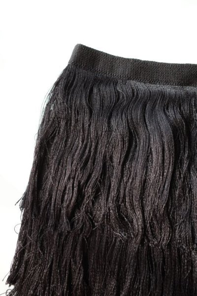 画像2: Mediam       Fringe Skirt・black