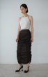 画像5: Mediam       Cotton Tulle Gather Skirt・brown (5)