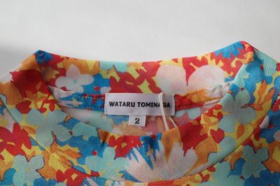 画像1: WATARU TOMINAGA       powernet long sleeve T-shirt・pen flower