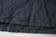 画像3: Fujimoto       India Fabric Overdyed Smock Shirt・BLACK (3)
