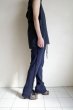 画像11: Fujimoto       India Fabric Overdyed Vest Shirt・BLACK (11)