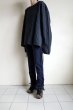 画像10: Fujimoto       India Fabric Overdyed Smock Shirt・BLACK (10)