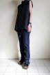 画像10: Fujimoto       India Fabric Overdyed Vest Shirt・BLACK (10)