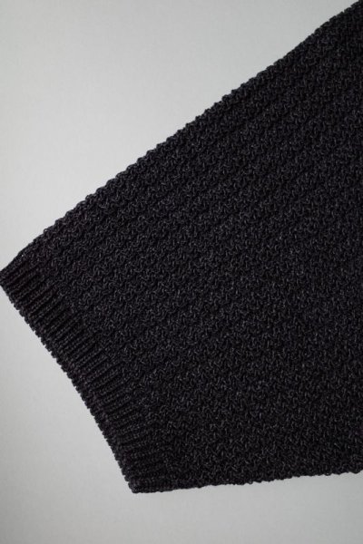 画像3: Blanc YM       Skipper knit Shirt・charcoal gray