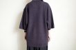 画像7: Blanc YM       Skipper knit Shirt・charcoal gray (7)