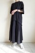 画像14: HeRIN.CYE       Cut relax dress・BLACK (14)