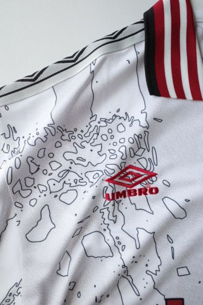 画像2: BAL       UMBRO SOCCER JERSEY・white