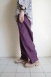 画像8: RELAX FIT       リラックスフィット ”NPID NYLON BEACH SLACKS” ダークパープル (8)