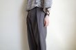 画像15: RELAX FIT       リラックスフィット ”NPID NYLON BEACH SLACKS” チャコール (15)