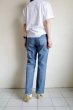 画像14: KOOKY ZOO       クーキーズー DENIM FLARE PANTS ”CREASE”・0 (14)