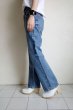 画像9: KOOKY ZOO       クーキーズー DENIM FLARE PANTS ”CREASE”・0 (9)