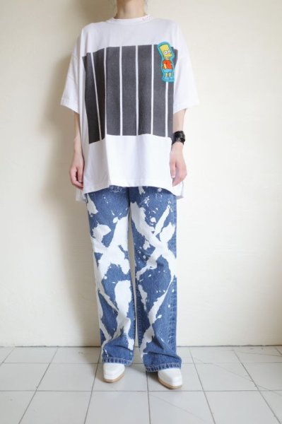 画像11: FACETASM       30%OFF THE SIMPSONS 7BAR BIG TEE・white (11)