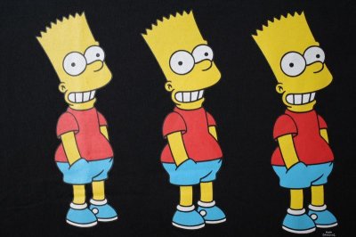 画像3: FACETASM       THE SIMPSONS BIG TEE・black