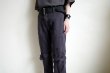 画像19: PEEL&LIFT        bondage trousers modern faded black ダメージボンテージトラウザース (19)