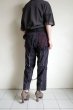 画像17: PEEL&LIFT        bondage trousers modern faded black ダメージボンテージトラウザース (17)