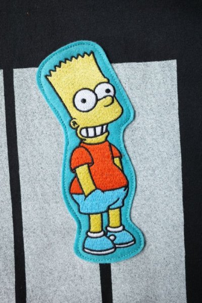 画像3: FACETASM       THE SIMPSONS 7BAR BIG TEE・black