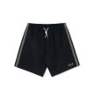 画像1: Polar Skate Co.       Swim Shorts Square Stripe・Black×Jade Green (1)