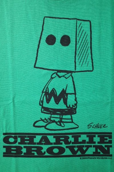 画像2: NEXUSVII.       CHARLIE BROWN TEE・GREEN