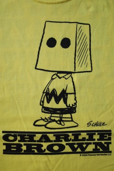 画像3: NEXUSVII.       CHARLIE BROWN KID’S TEE・YELLOW