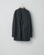 画像2: ssstein         OVERSIZED SINGLE BREASTED LONG JACKET・BLACK (2)