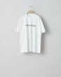 画像1: ssstein       OVERSIZED PRINT TEE - NEW LOOKS -・WHITE (1)