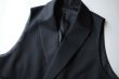 画像4: ssstein         OVERSIZED LAPELED COMBINATION JACKET・BLACK (4)