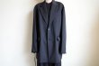 画像8: ssstein         OVERSIZED SINGLE BREASTED LONG JACKET・BLACK (8)