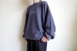 画像15: ssstein         OVERSIZED REBUILD SWEAT LS・BLUE GREY (15)