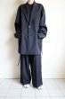 画像11: ssstein         OVERSIZED SINGLE BREASTED LONG JACKET・BLACK (11)