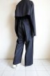 画像13: ssstein         OVERSIZED LAPELED COMBINATION JACKET・BLACK (13)