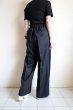 画像13: ssstein         SIDE SLIT WIDE TROUSERS・BLACK (13)