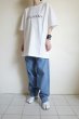 画像8: ssstein       OVERSIZED PRINT TEE - NEW LOOKS -・WHITE (8)