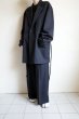 画像12: ssstein         OVERSIZED SINGLE BREASTED LONG JACKET・BLACK (12)