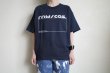 画像3: renewces       "a slightly different box silhouette T-sh"・renewces NAVY (3)