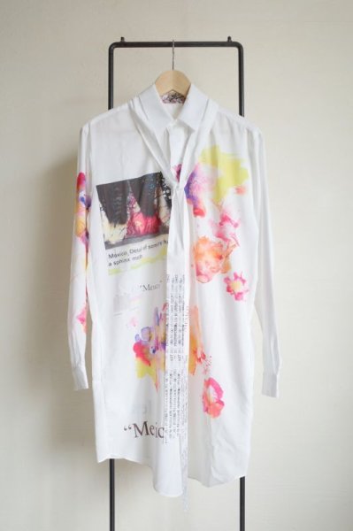 画像1: CILANDSIA  　LONG SHIRT・B (1)