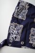 画像7: NEXUSVII.       BANDANA HOOD HEAD-WRAP・NAVY (7)