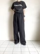 画像14: renewces       "short length T-sh"・BLACK (14)