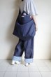 画像11: TSTS       2 GINGHAM LINING DENIM MESSENGER BAG (11)