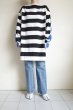 画像11: TSTS       G.F.G.S. DOUBLE SIDED STRIPED SHIRT 2・SAXE.BLUE.BLACK AND WHITE (11)