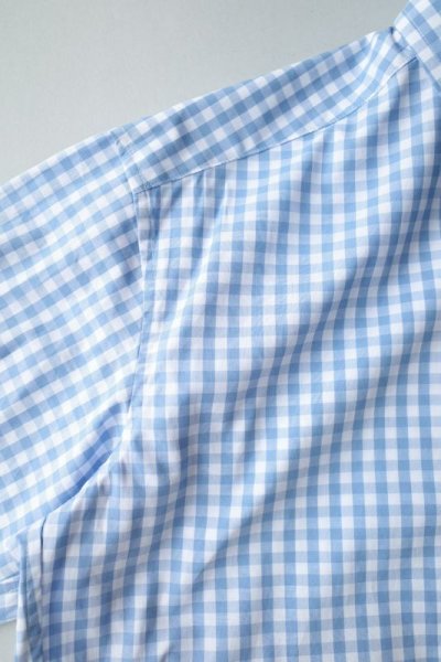 画像2: TSTS       2 GINGHAM SHIRT・BLUE AND SAXE BLUE