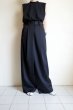 画像11: ssstein       OVERTUCKED EXTRA WIDE TROUSERS・BLACK (11)