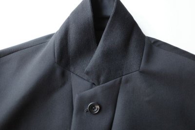 画像2: ssstein         OVERSIZED SINGLE BREASTED JACKET・BLACK