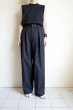 画像7: ssstein       WIDE EASY TROUSERS・BLACK (7)