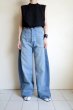 画像9: ssstein         DEFORMATION WIDE DENIM JEANS・INDIGO (9)