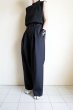 画像8: ssstein       WIDE EASY TROUSERS・BLACK (8)