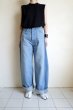 画像13: ssstein         DEFORMATION WIDE DENIM JEANS・INDIGO (13)