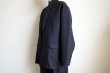 画像15: ssstein         OVERSIZED SINGLE BREASTED JACKET・BLACK (15)