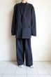 画像10: ssstein         OVERSIZED SINGLE BREASTED JACKET・BLACK (10)