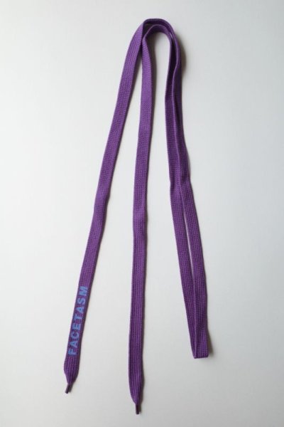 画像1: FACETASM      SHOELACE BELT・purple×red