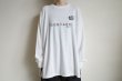 画像8: FACETASM      HANDYCAM LONG SLEEVE TEE・white (8)